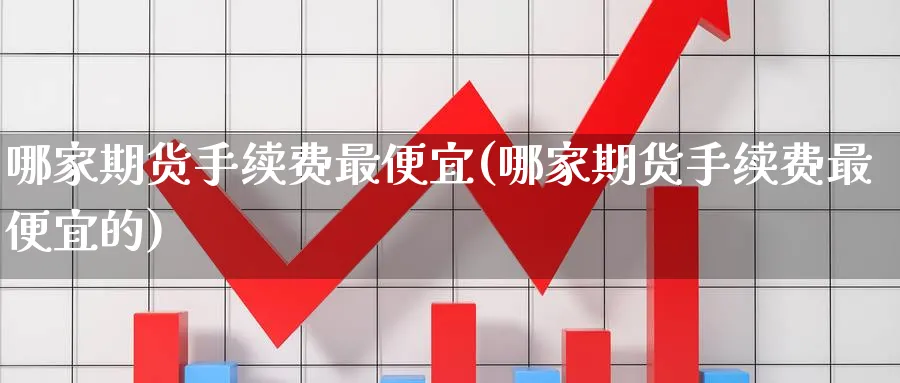 哪家期货手续费最便宜(哪家期货手续费最便宜的)_https://www.xmhbzsgs.com_内盘期货_第1张