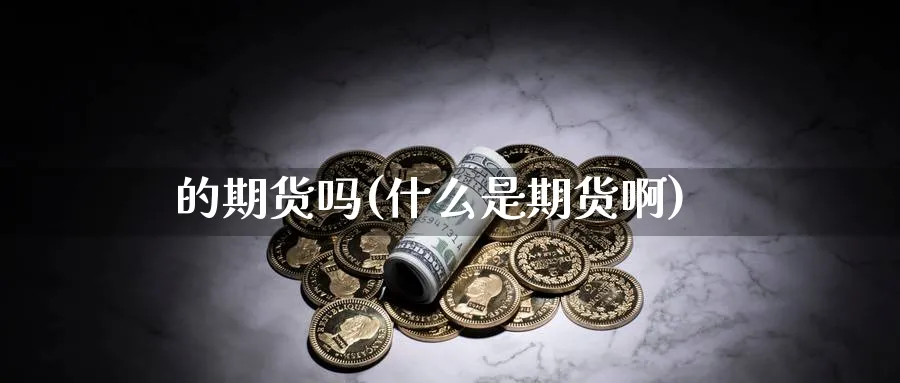 的期货吗(什么是期货啊)_https://www.xmhbzsgs.com_理财百科_第1张