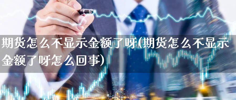 期货怎么不显示金额了呀(期货怎么不显示金额了呀怎么回事)_https://www.xmhbzsgs.com_期货入门_第1张