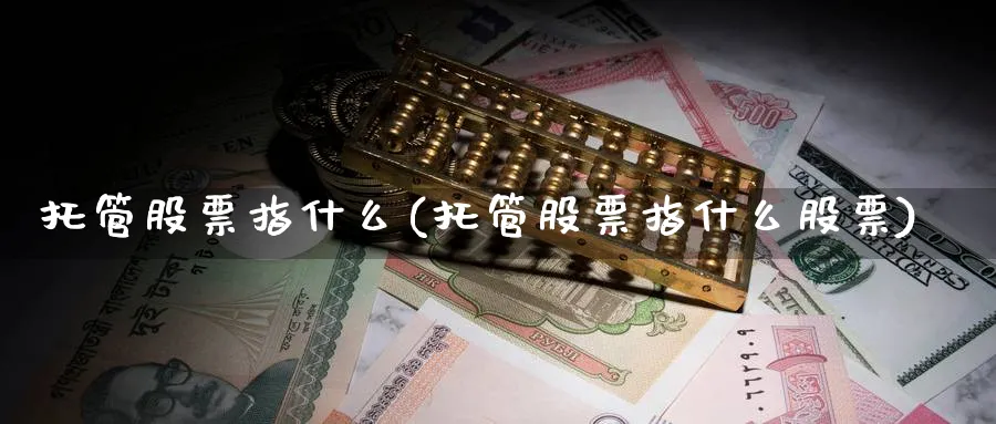 托管股票指什么(托管股票指什么股票)_https://www.xmhbzsgs.com_理财百科_第1张