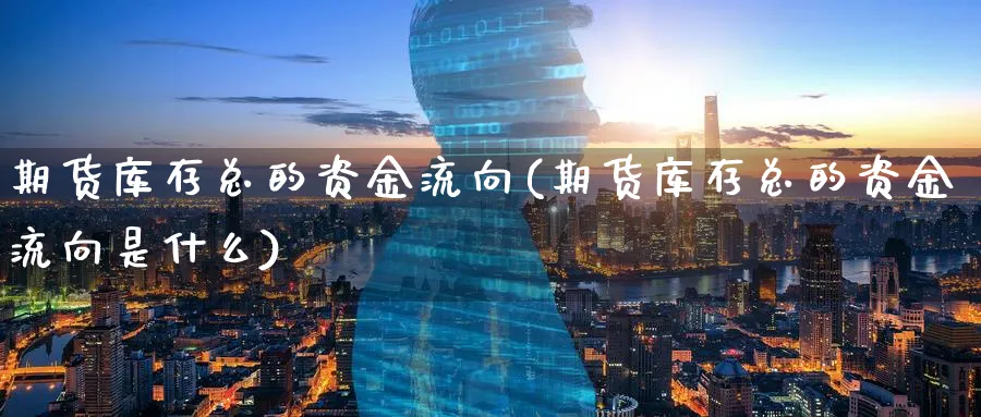 期货库存总的资金流向(期货库存总的资金流向是什么)_https://www.xmhbzsgs.com_期货入门_第1张