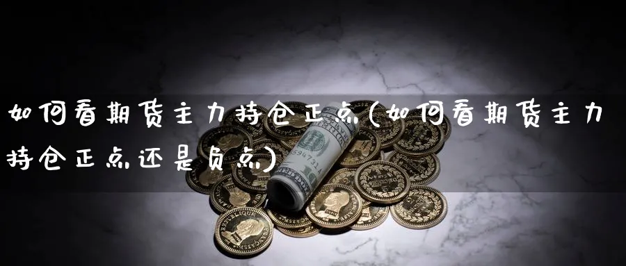 如何看期货主力持仓正点(如何看期货主力持仓正点还是负点)_https://www.xmhbzsgs.com_期货品种_第1张