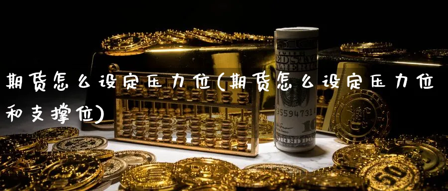 期货怎么设定压力位(期货怎么设定压力位和支撑位)_https://www.xmhbzsgs.com_期货分析_第1张