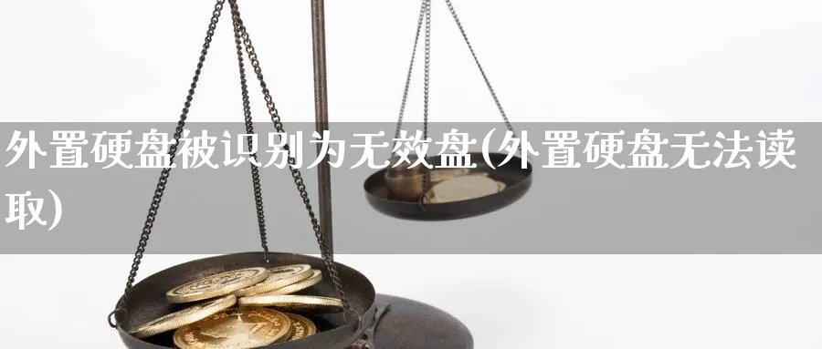 外置硬盘被识别为无效盘(外置硬盘无法读取)_https://www.xmhbzsgs.com_期货直播_第1张