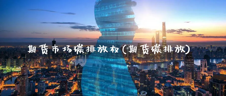 期货市场碳排放权(期货碳排放)_https://www.xmhbzsgs.com_期货分析_第1张