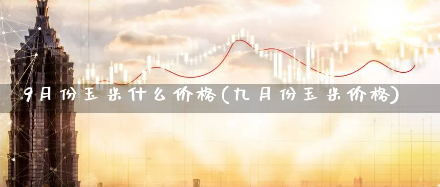 9月份玉米什么价格(九月份玉米价格)_https://www.xmhbzsgs.com_期货品种_第1张