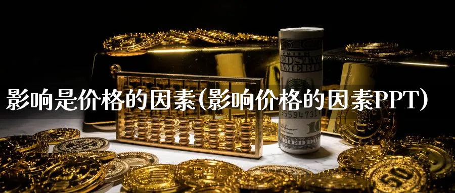 影响是价格的因素(影响价格的因素PPT)_https://www.xmhbzsgs.com_纳指期货_第1张