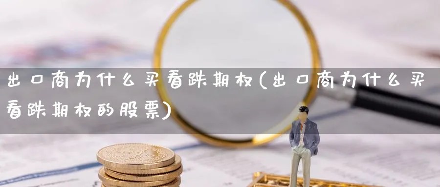 出口商为什么买看跌期权(出口商为什么买看跌期权的股票)_https://www.xmhbzsgs.com_期货分析_第1张